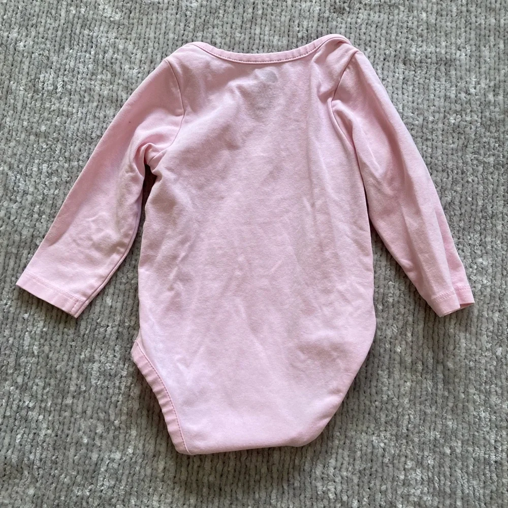 Monica + Andy Baby Bodysuit Set Macaron Print‎ Pink 3-6 Months